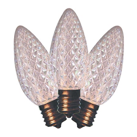 Holiday Bright Lights LED C9 PUR WHITE TWKL 25CT 25LEDFC9TPWTWA